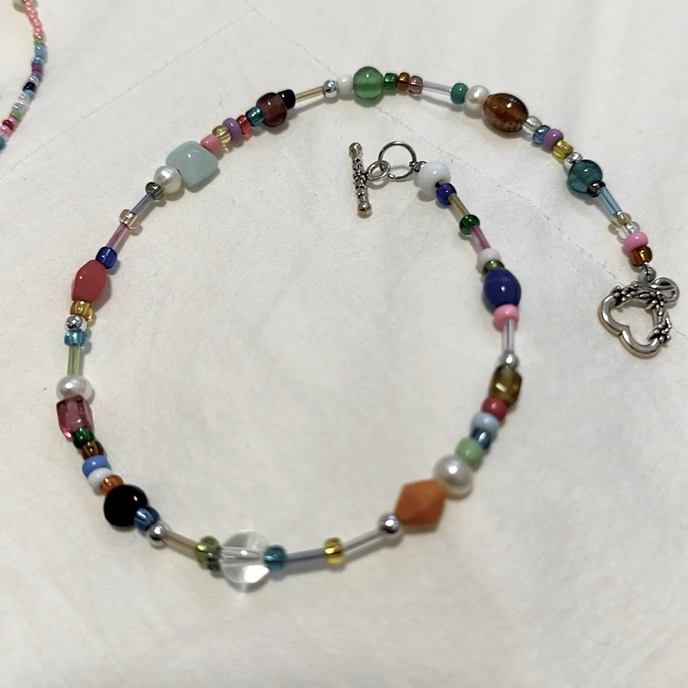 Two Beaded Necklaces for Layering - Picture 5 of 6